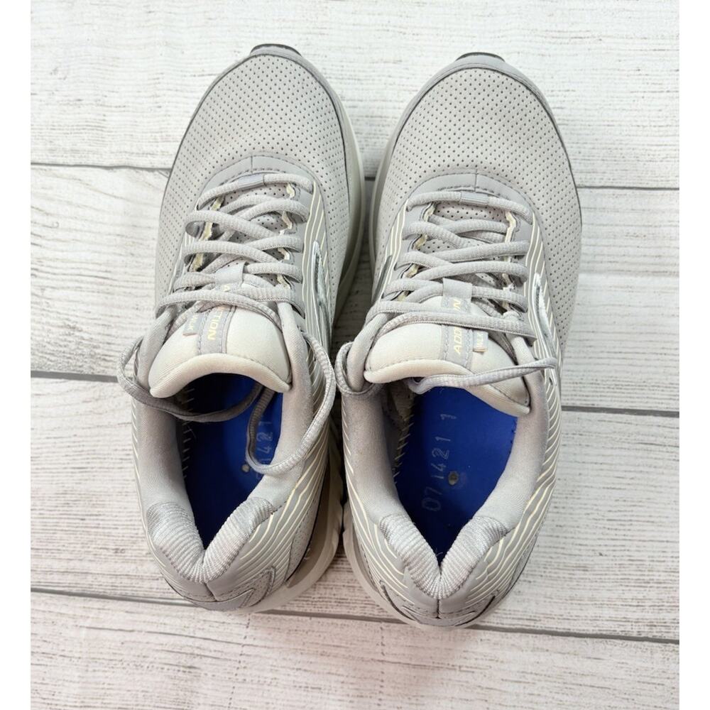 Brooks Women’s Addiction Walker Shoes Gray Leather Walking Sneakers Size 8.5 - Picture 8 of 11